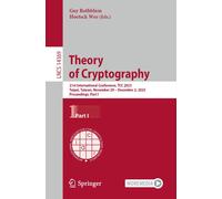Theory Of Cryptography