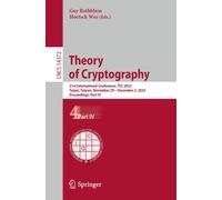 Theory Of Cryptography