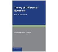 Theory Of Differential Equations