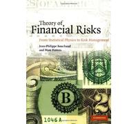 Theory of Financial Risks: From Statistical Physics to Risk Management