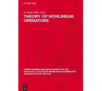Theory Of Nonlinear Operators