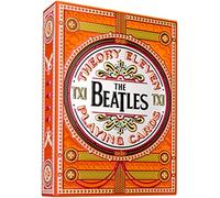 theory11 Cartes à jouer The Beatles Premium - Orange Deck Cartes à collectionner sous licence officielle