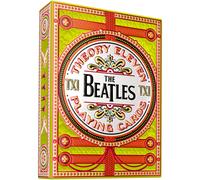 theory11 Cartes jouer premium The Beatles - Green Deck Cartes de collection sous licence officielle