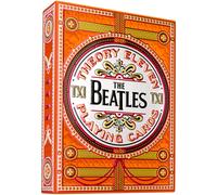 theory11 Cartes jouer premium The Beatles - Orange Deck Cartes de collection sous licence officielle