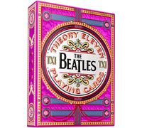 theory11 Cartes jouer premium The Beatles - Pink Deck Cartes de collection sous licence officielle