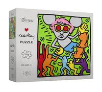 theory11 Keith Haring Puzzle de 1000 pièces, produit sous licence officielle et objets de collection - Ajustement précis et qualité supérieure - Puzzle intermédiaire