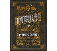 theory11 Piracy Premium Cartes à jouer de luxe, taille de poker standard, cartes à jouer en aluminium