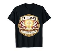 Theosis Deification by Grace Christian Jésus Christ Church T-Shirt