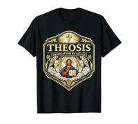 Theosis Deification by Grace Christian Orthodoxe Jésus Christ T-Shirt