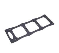 THEOTIME 86 Type Modèle de boîte de Fil, 3 Trous Boîte à Douille Modèle de Frappe en Carbone Interrupteurs en Acier en Carbone Boîte de schémas