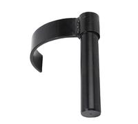 THEOTIME WOOD Lathe Tool Rest, 1in Post Alloy Steel Curbed Holder for Wood Turning, compatible avec 1 pouce de tour, conception pour un fonctionnement lisse