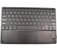 Theoutlettablet® Clavier Bluetooth (sans fil) compatible avec tablette ZTE Blade X10 Pro 10,1" avec lettre Ñ en espagnol et Touchpad