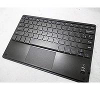 Theoutlettablet® Clavier Bluetooth (sans fil) pour tablette SPC Gravity MAX (2ème génération) 10,1" avec lettre Ñ en espagnol et Touchpad