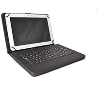 theoutlettablet® Étui avec clavier amovible en espagnol (inclut la lettre Ñ) Type-C pour tablette Lenovo Tab M10 10,1" / Lenovo Smart Tab M10 10,3" / Lenovo Tab P11 Pro 11,5" Noir