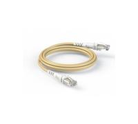 THEPATCHCORD Cordon RJ45 CAT 6A U/UTP beige - 7,6 m