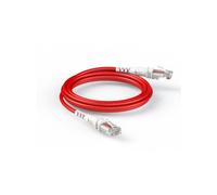 THEPATCHCORD Cordon RJ45 CAT 6A U/UTP rouge - 7,6 m