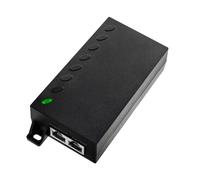 ThePoEstore Injecteur Gigabit PoE+ 60 W, 10/100/1000 Mbps, adaptateur Ethernet PoE++, RJ-45 blindé, conforme à la norme IEEE 802.3af/at/bt, jusqu'à 100 mètres, Plug & Play, M921-E-60W