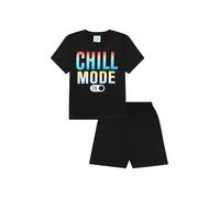 ThePyjamaFactory Chill Mode Court en Coton Pyjamas pour garçon (12-13 Ans)