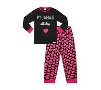 ThePyjamaFactory Pyjamas All Day Longue Ensemble Pyjama pour Filles PJ's pour Enfants (9-10 Ans)