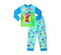 ThePyjamaFactory Teletubbies Tinky-Winky, Dipsy, Laa Laa et Po Pyjama long (18-24 mois) Bleu