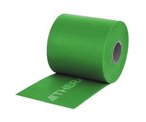 Thera-Band Bande d'exercice sans latex Haute résistance Vert 25 m