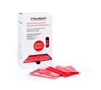 Thera-Band Dispenser Box : 30 bandes de 1,5 m - moyen - rouge