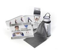 Thera-Band Elastique de gymnastique 2,5 m Avec pochette zippée Noir