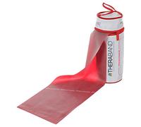 Thera-Band Elastique de gymnastique 2,5 m Avec pochette zippée Rouge