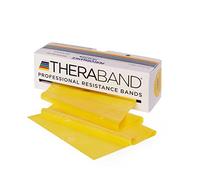 Thera Band ORIGINAL Übungsband Fitnessband Physioband 5,5 m, leicht, GELB