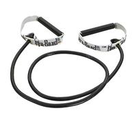 Thera-Band Professional Latex Resistance Tubing with Handles For Upper-Body Exercise, Rehab and Conditioning, Hard Handles, 50 Inch, Black, Special Heavy, Advanced Level 1