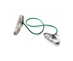 Thera-Band Tube élastique avec poignées Vert 1,40 m