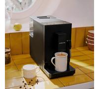 THERA MATIC - Machine À Café Superautomatique 20 Bars Avec Moulin Et Buse Vapeur Noir