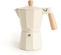 CREATE Cafetière italienne THERA MOKA RETRO Aluminium 9 tasses 450 ml Blanc cassé