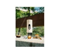 CREATE / THERA MOVE/Machine à expresso portable pour capsules et café moulu blanc cassé/Préparation à chaud et à froid, 15 bars, capacité de 80 ml, 150 W