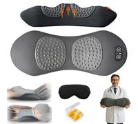 Theraback 3 En 1 Thérapie Du Dos, Theraback Massageur À Vibrations À Profondeur Tissulaire, Massageurs Portables à Triple Fusion Pour Le Dos À La Maison Pour La Ceinture, Le Cou Et Les Épaules (Gray)