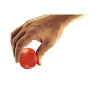 Thera-Band Hand Exerciser For Hand, Wrist, Finger, Forearm, Grip Strengthening and Therapy, Extra Large, Red, Soft, Beginner Level 2