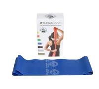 TheraBand Bande d'exercice de résistance pour entraînement lourd/gymnastique/yoga et physiothérapie - pour intermédiaires avec montre de doigt de comptage de pas (2,7 m)
