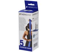 TheraBand Bande d'exercices 2,5 m - Bleu Extra fort avec sac Bande(S) 1 pc(s)