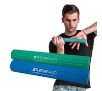 Theraband FlexBar 15302 Lot de 2 barres thérapeutiques pour coude et tendinite pour golfeurs Vert/bleu