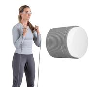 THERABAND Resistance Tubes, Professional Latex Elastic Tubing for Full Body, Core Exercise, Physical Therapy, Lower Pilates, at-Home Workout, & Rehab, 100 Foot, Silver, Super Heavy, Advanced Level 2