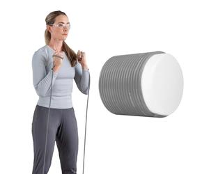 THERABAND Resistance Tubes, Professional Latex Elastic Tubing for Full Body, Core Exercise, Physical Therapy, Lower Pilates, at-Home Workout, & Rehab, 100 Foot, Silver, Super Heavy, Advanced Level 2