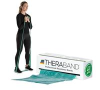 TheraBand Rouleau de Bande de résistance en Latex - Bandes Extensibles pour Exercice et Physio Professionnelle, Bande d'exercice pour rééducation, Pilates, entraînement et récupération de mobilité
