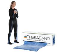 TheraBand Rouleau de Bande de résistance en Latex - Bandes Extensibles pour Exercice et Physio Professionnelle, Bande d'exercice pour rééducation, Pilates, entraînement et récupération de mobilité