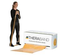 TheraBand Rouleau de Bande de résistance en Latex - Bandes Extensibles pour Exercice et Physio Professionnelle, Bande d'exercice pour rééducation, Pilates, entraînement et récupération de mobilité