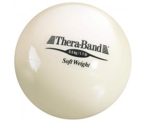 TheraBand - Soft Weight - Disque d'équilibre - 0,5 kg - beige