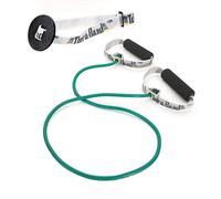 THERABAND Tube de résistance Professionnel en Latex avec poignées Souples pour l'exercice, la physiothérapie, Le Pilates, Les entraînements à Domicile et la rééducation, Vert, Tube de 122 cm
