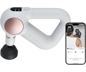 Theragun Sense - Pistolet de massage percussion, massageur profond personnel avec exercices de respiration préinstallés pour le soulagement du stress, blanc