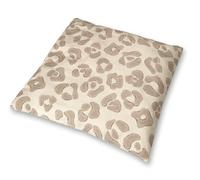 Theraline Coussin chauffant en noyaux de cerises - Environ 19 x 19 cm - Pour micro-ondes - Pour la nuque, les épaules et le micro-ondes (Léo, 19 x 19 cm)
