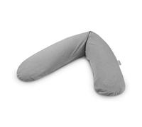 Theraline Coussin de grossesse original pour dormir, coussin de positionnement latéral avec housse, coussin confortable avec garnissage en perles, oreiller de corps et oreiller de grossesse (mélange