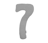 Theraline Housse extérieure pour coussin de positionnement latéral my7 - Mélange gris moyen - Collection bambou